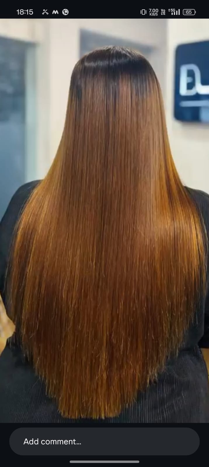 Hair transformation at EL ÁURA Salons