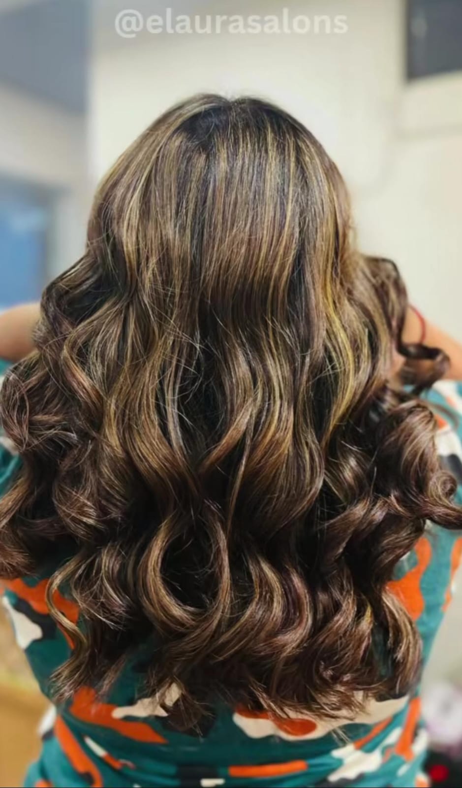 Keratin treatment result at EL ÁURA Salons